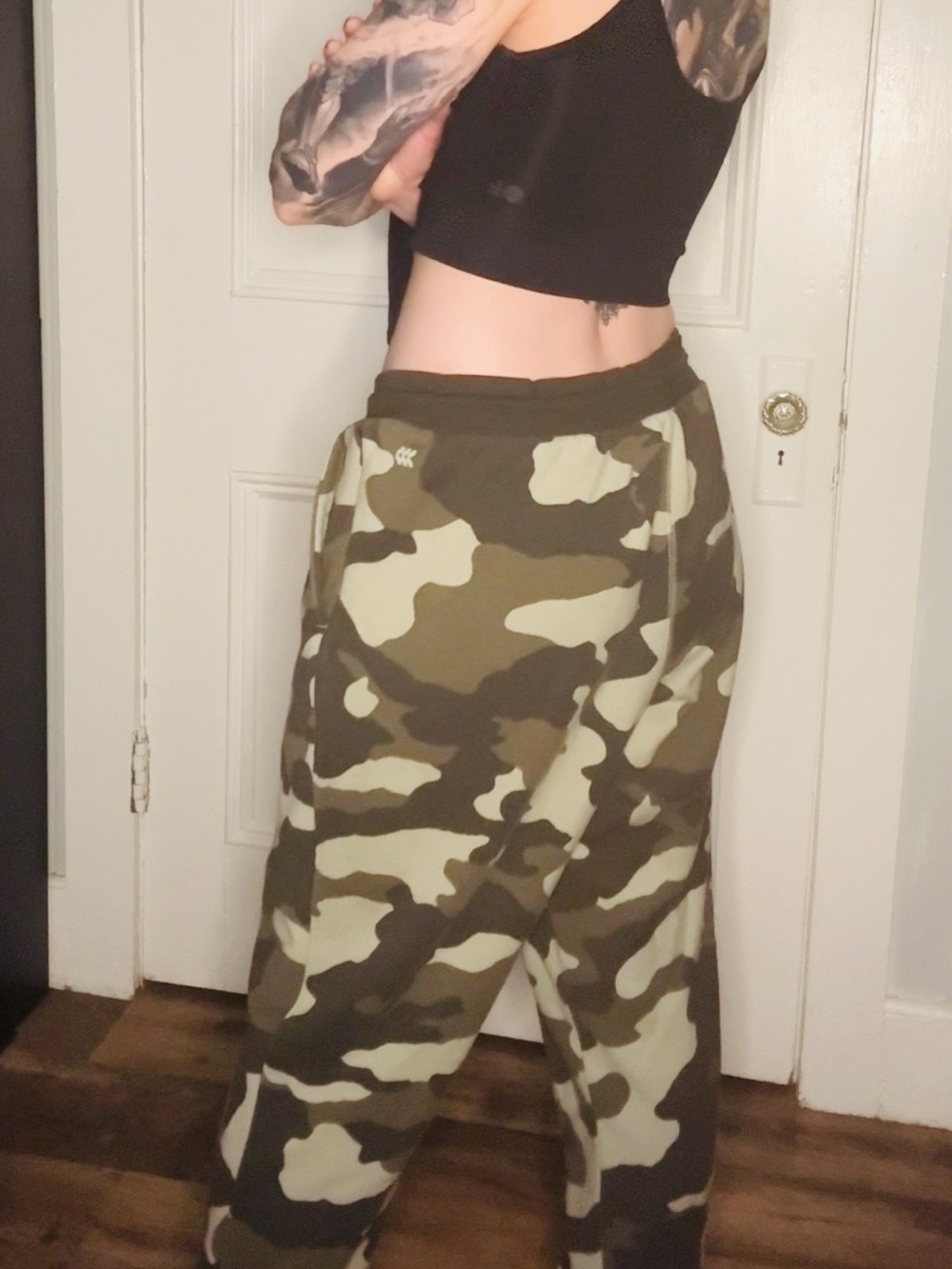 all in motion Camo Green & Olive Sweatpants Joggers